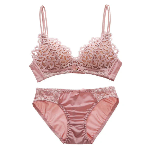 Pack of 3 Floral Design Push-Up Bra