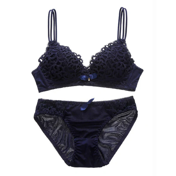 Pack of 3 Floral Design Push-Up Bra