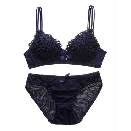 Pack of 3 Floral Design Push-Up Bra