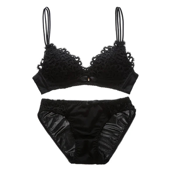 Pack of 3 Floral Design Push-Up Bra