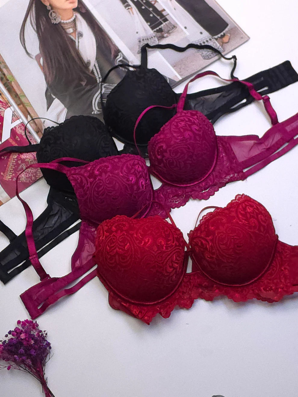 Premium Bra Pack of 3 Push up Bra